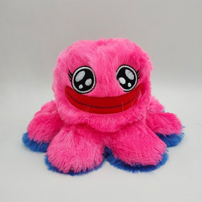 Đồ chơi búp bê nhồi bông Kissy Missy đảo ngược được thành Huggy Wuggy trong Poppy Playtime 20cm cho trẻ em