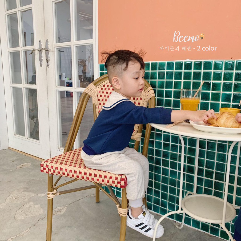 Bộ nỉ da cá thủy thủ BEEMO unisex