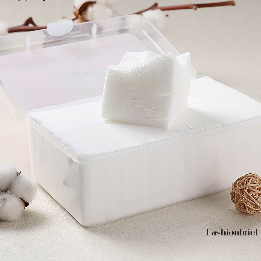 [Hàng mới về] Set 1000 bông cotton tẩy trang chăm sóc da làm sạch sơn móng tay