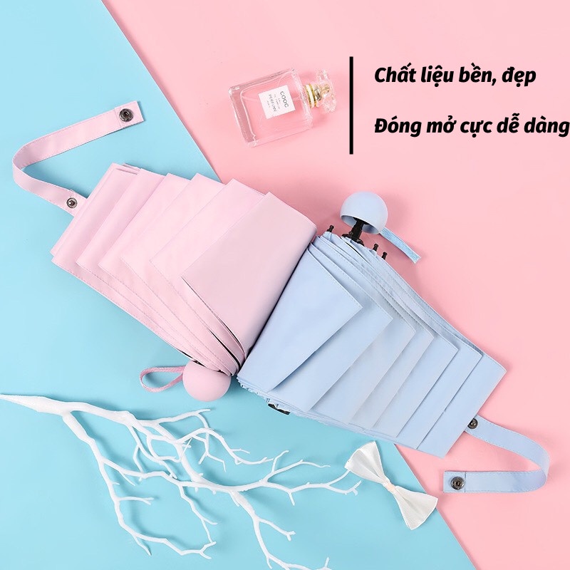 Ô Dù Mini Ô Che Mưa Tiện Ích Nhỏ Gọn Thông Minh Sang Trọng Dù Che Mưa Toki