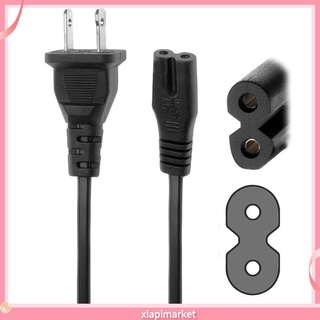 Sony dây cáp nguồn 5ft 2 chấu 8 ac cho ps2 ps3 laptop