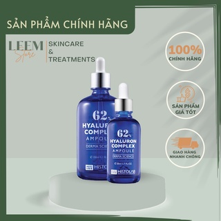Tình chất cấp ẩm Histolab 62% Hyaluron Complex Ampoule Derma Science làm dịu da giúp trẻ hóa căng bóng da 50ml