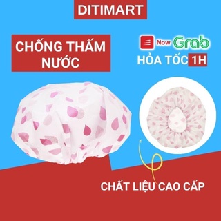 [Chất Liệu Cao Cấp] Mũ Ủ Tóc Đồ Dùng Nhà Tắm Nón Trùm Chụp Đầu Khi Tắm Chống  Thấm Nước