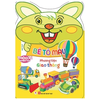 Thỏ Con Khéo Tay - Bé Tô Màu - Phương Tiện Giao Thông