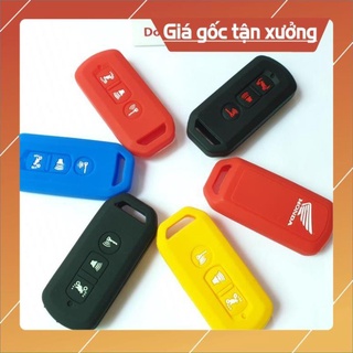 Hg bọc chìa khóa smartkey honda sh sh mode pcx bằng cao su nhiều màu