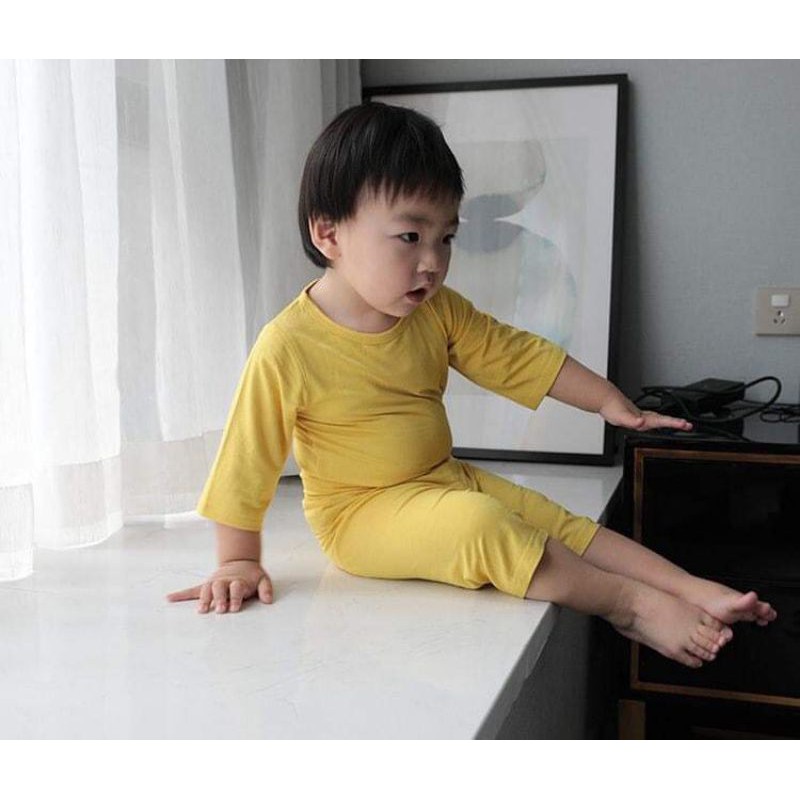 Bộ lửng thun lạnh cho bé yêu