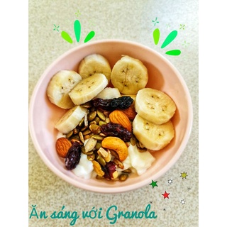 Granola siêu hạt vị mật ong