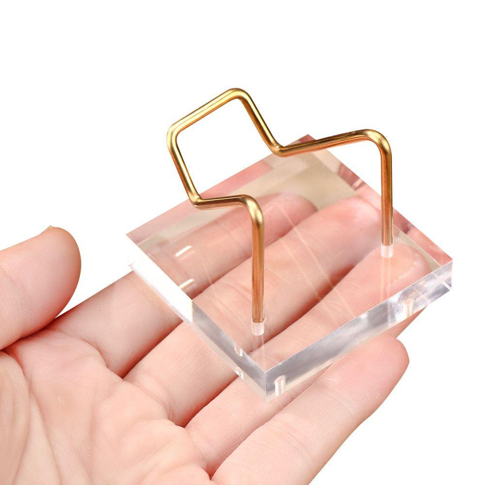 Đế Kim Loại Bóng KENT1|Geode Khoáng Chất Relics Đá Giữ