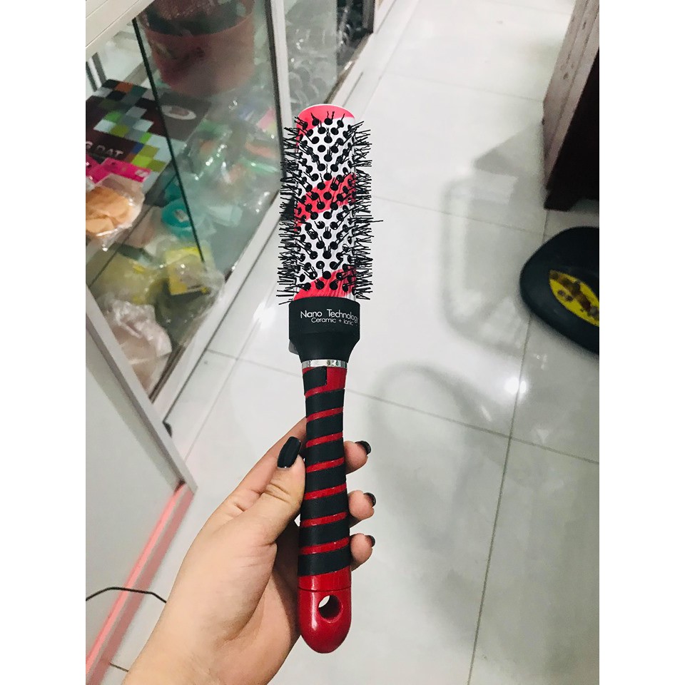 Lược nano cỡ vừa màu đỏ