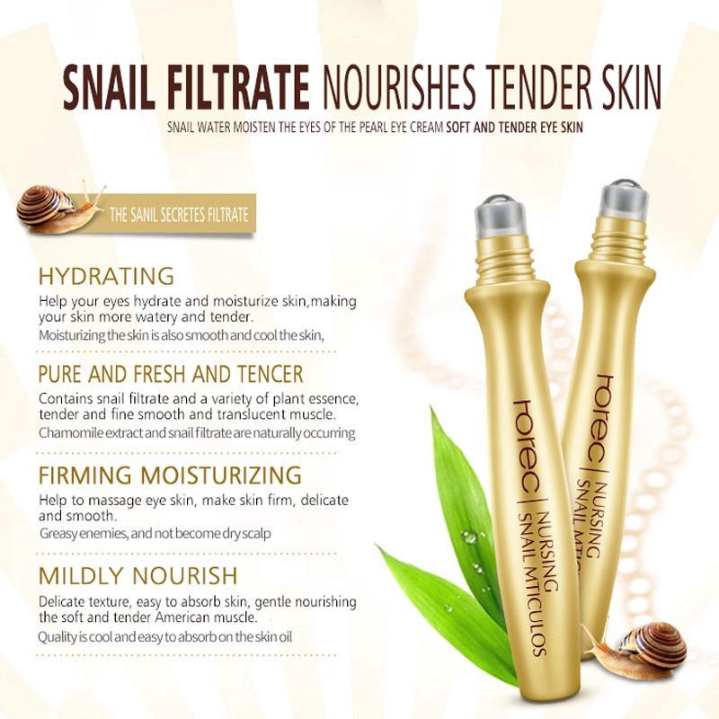 [Hàng mới về]  Serum Dưỡng Da Mắt Loại Bỏ Quầng Thâm Và Nếp Nhăn