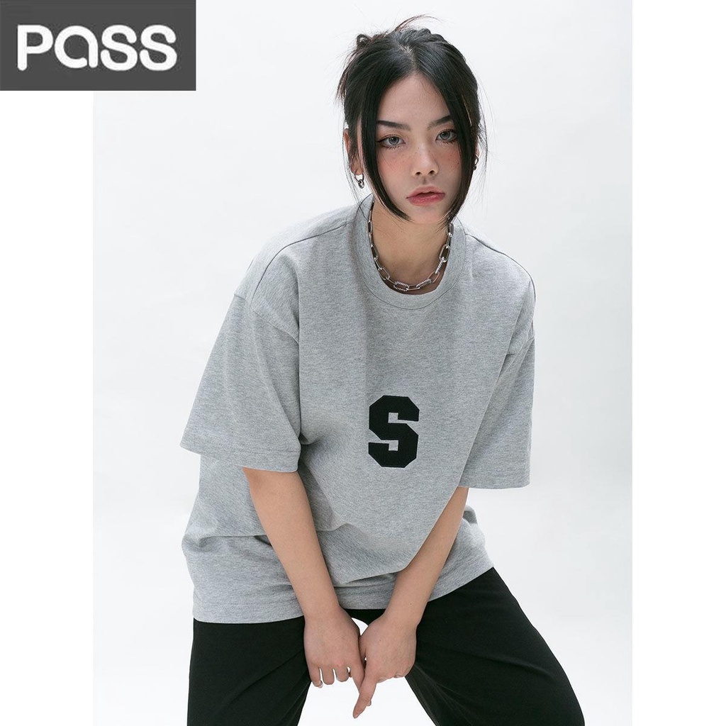 Áo Thun Tay Ngắn Cổ Tròn In Chữ Phong Cách Đường Phố Thời Trang Mùa Hè 22s