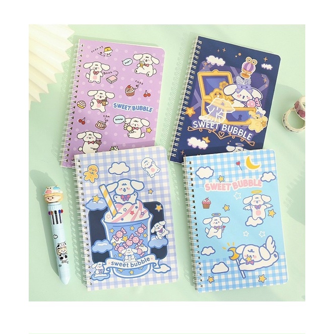 Sổ lò xo A5 nhiều hình