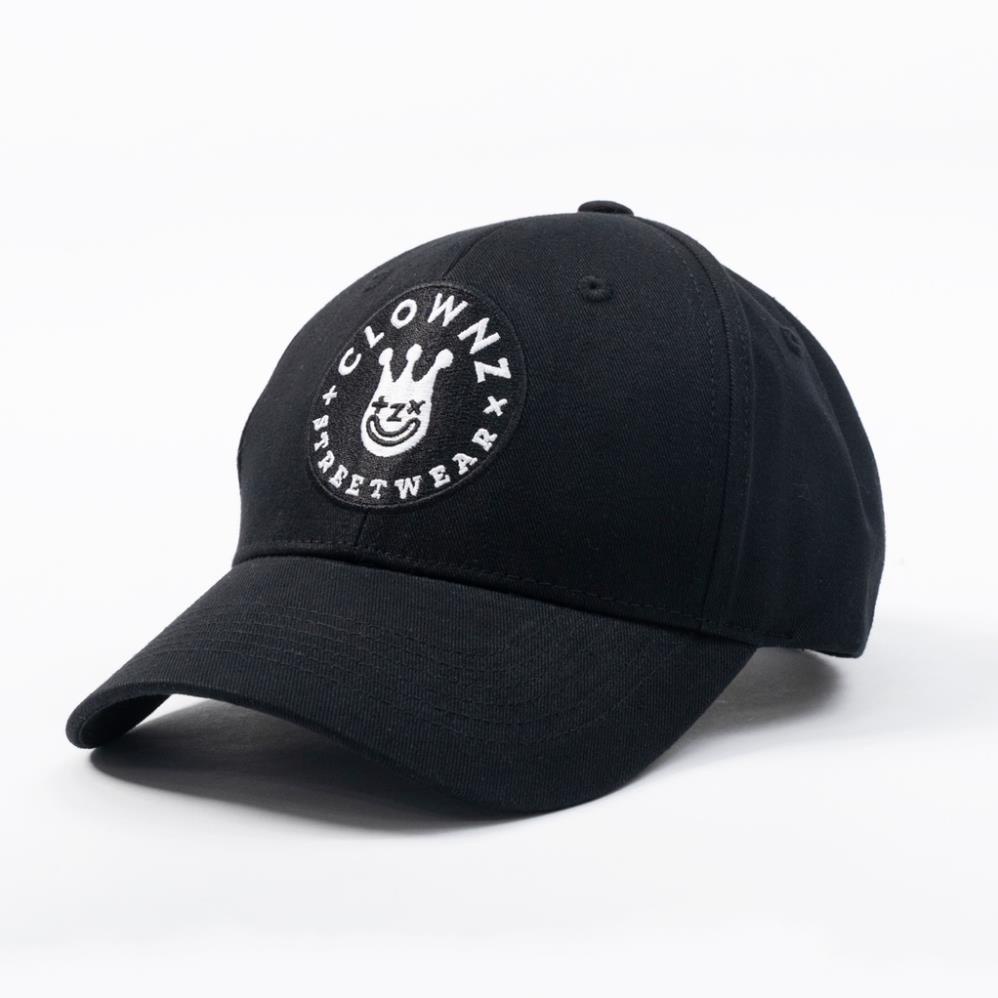 Mũ lưỡi trai đen local brand unisex Clownz Original Smile Face Cap V1 *