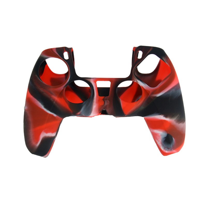 Vỏ Silicon Cao Su Họa Tiết Rằn Ri Bảo Vệ Tay Cầm Chơi Game PS5