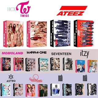 Set 30 Thẻ Hình Nhóm Nhạc EXO Twice ATEEZ IKON Itzty MOMOLAND SEVENTEEN