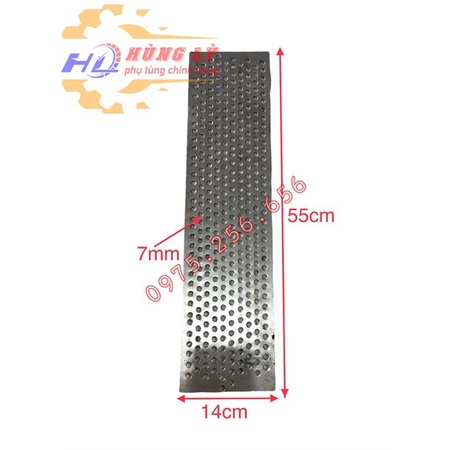Sàng Nghiền 14*55 7 ly Máy Nghiền 14 Búa Bình Quân phụ tùng máy nghiền sát phụ tùng máy nông nghiệp phụ tùng Hùng Lỳ