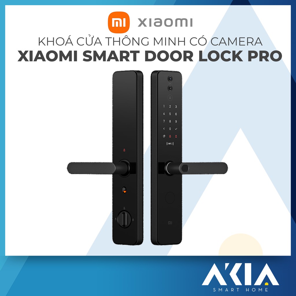 Khoá Cửa Thông Minh Xiaomi Smart Door Lock Pro phiên bản mới tích hợp Camera