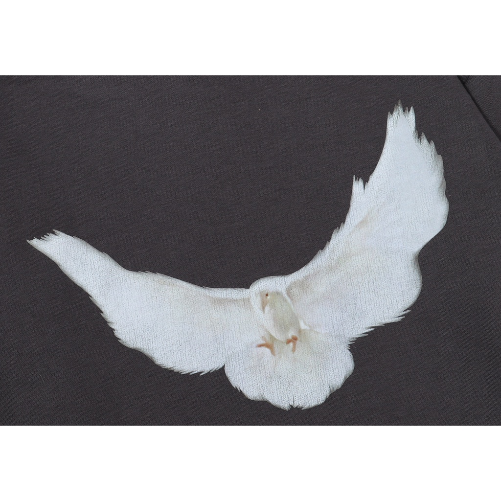 Áo Hoodie Lông Cừu In Họa Tiết Ba Chiều Kanye GYB
