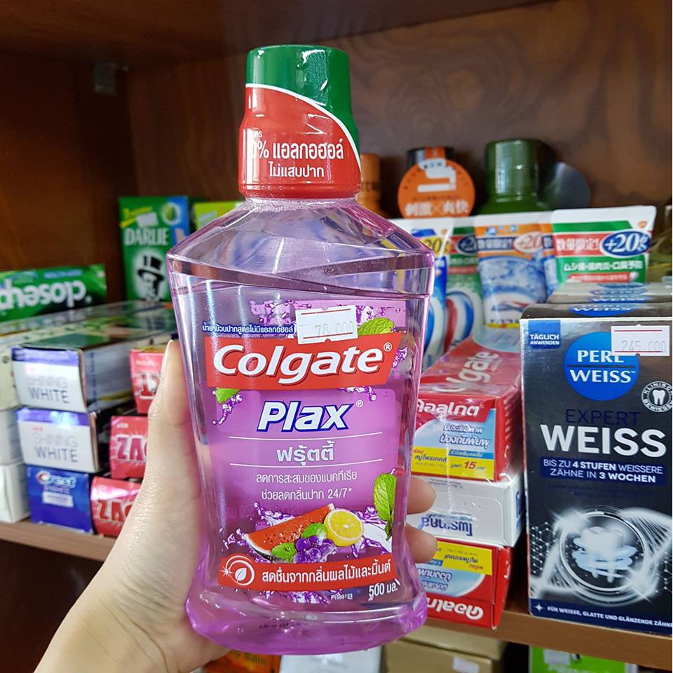 Nước súc miệng Colgate Plax