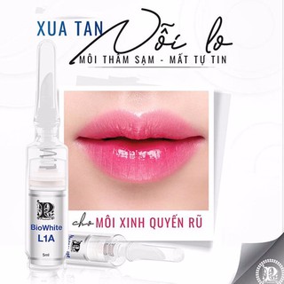 [Chính Hãng] KEM THÂM MÔI LÀM HỒNG MÔI NUWHITE MIBITI LA1