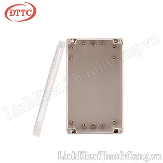 Hộp Nhựa ABS 200x120x75mm Nắp Trong Suốt (Chống Nước IP65)