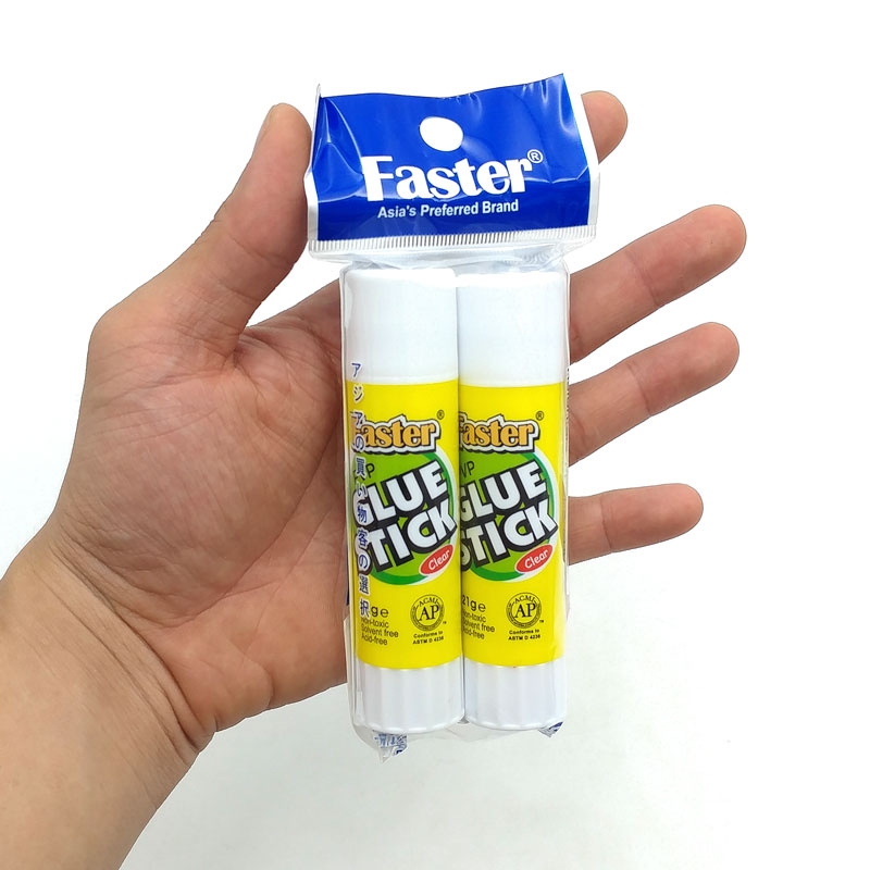 Pack 2 Hồ Khô Faster GS-F-21G-2 - Vàng - Trắng - Faster