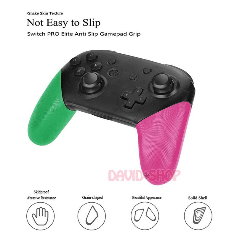 Vỏ grip thay thế có vân đặc biệt cho tay cầm Pro Controller