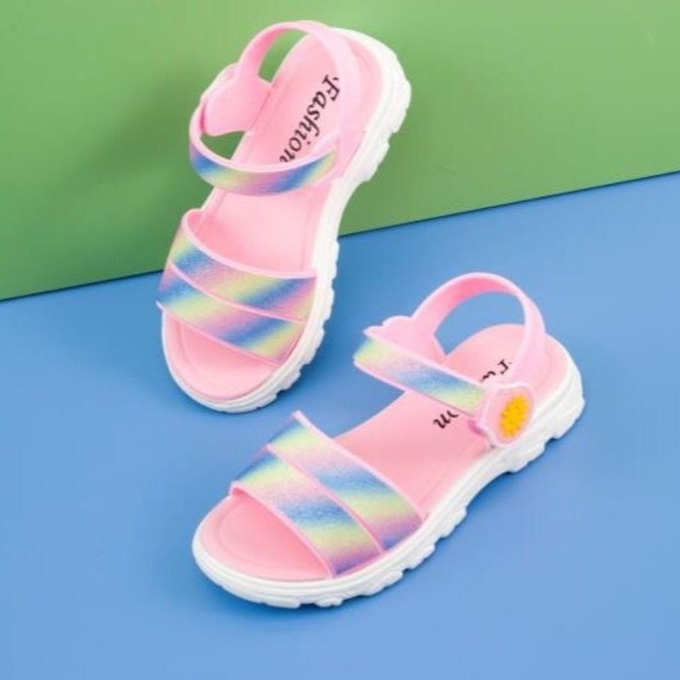 Xăng đan Đế Mềm Thời Trang Mùa Hè Cho Bé Gái Tiểu Học 2021