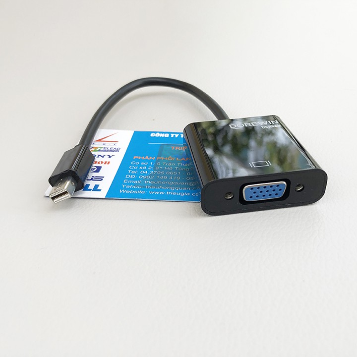 Cáp Mini Displayport To VGA - Dorewin C1110