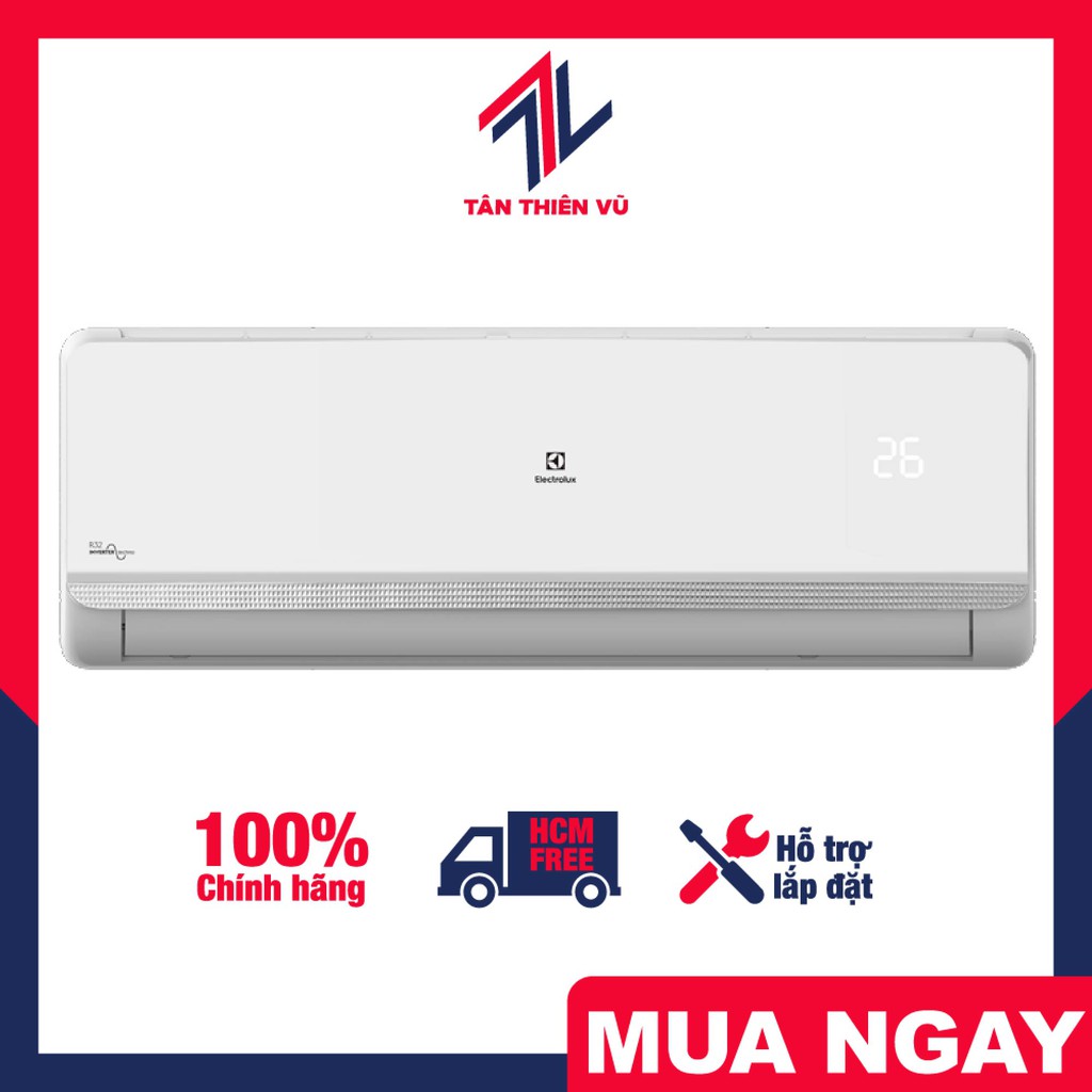 [MIỄN PHÍ VẬN CHUYỂN - LẮP ĐẶT]  ESV09CRR-C3 - Máy lạnh Electrolux ESV09CRR-C3, 1 chiều, 1.0HP, Inverter