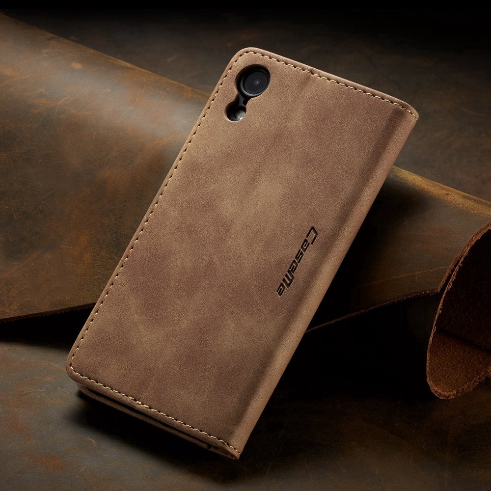 Bao da điện thoại PU phối TPU mềm nắp gập có ngăn đựng thẻ cho IPHONE XR XS MAX X