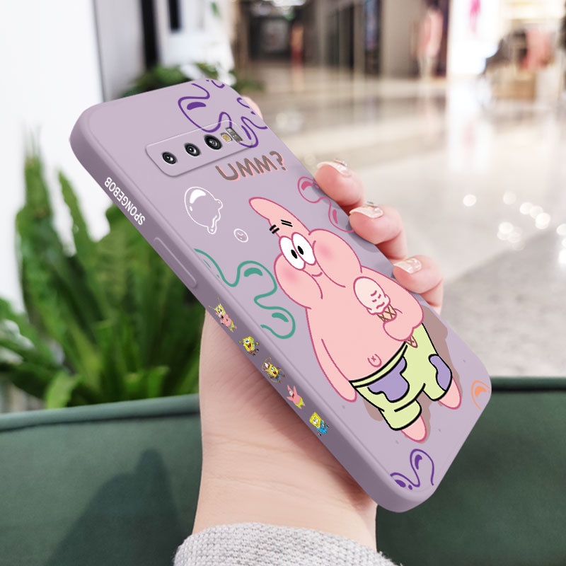 Ốp Điện Thoại Mềm Họa Tiết Quý Ông Sáng Tạo Cho Samsung Galaxy S10 S10E Plus S9 Plus