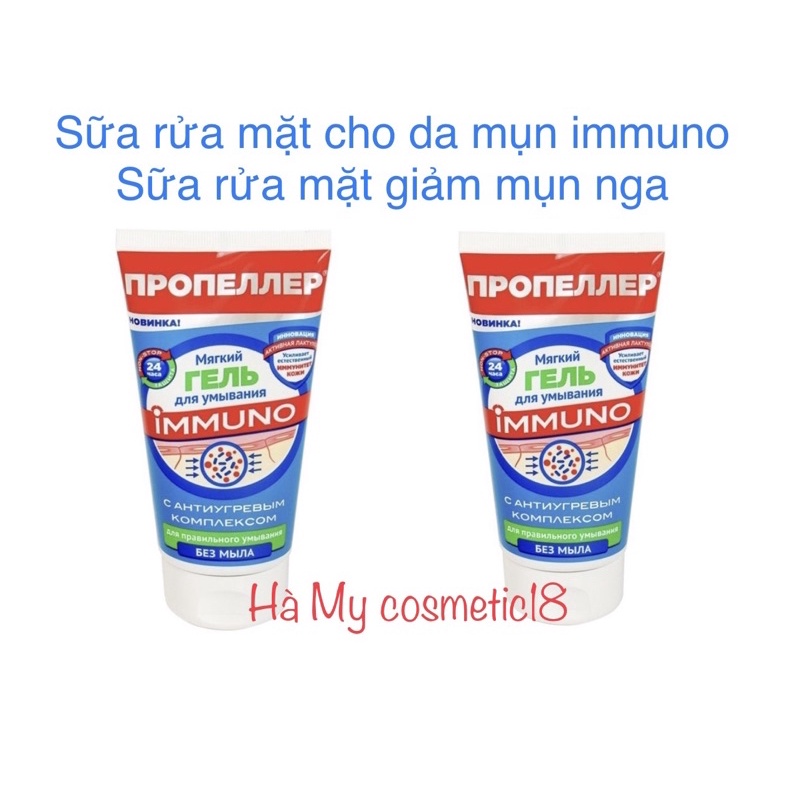 Sữa rửa mặt Immuno Propeller Nga