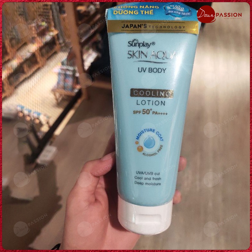 Kem Chống Nắng Dưỡng Thể Sunplay Skin Aqua Dưỡng Da - Sunplay Skin Aqua UV Body Whitening Lotion SPF 50+ PA++++ 150g