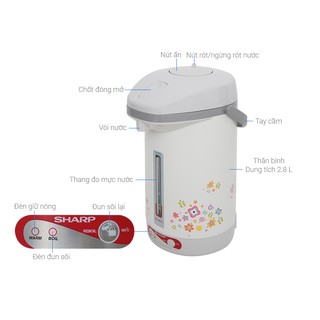 Bình thủy điện Sharp KP-31BTV/CU