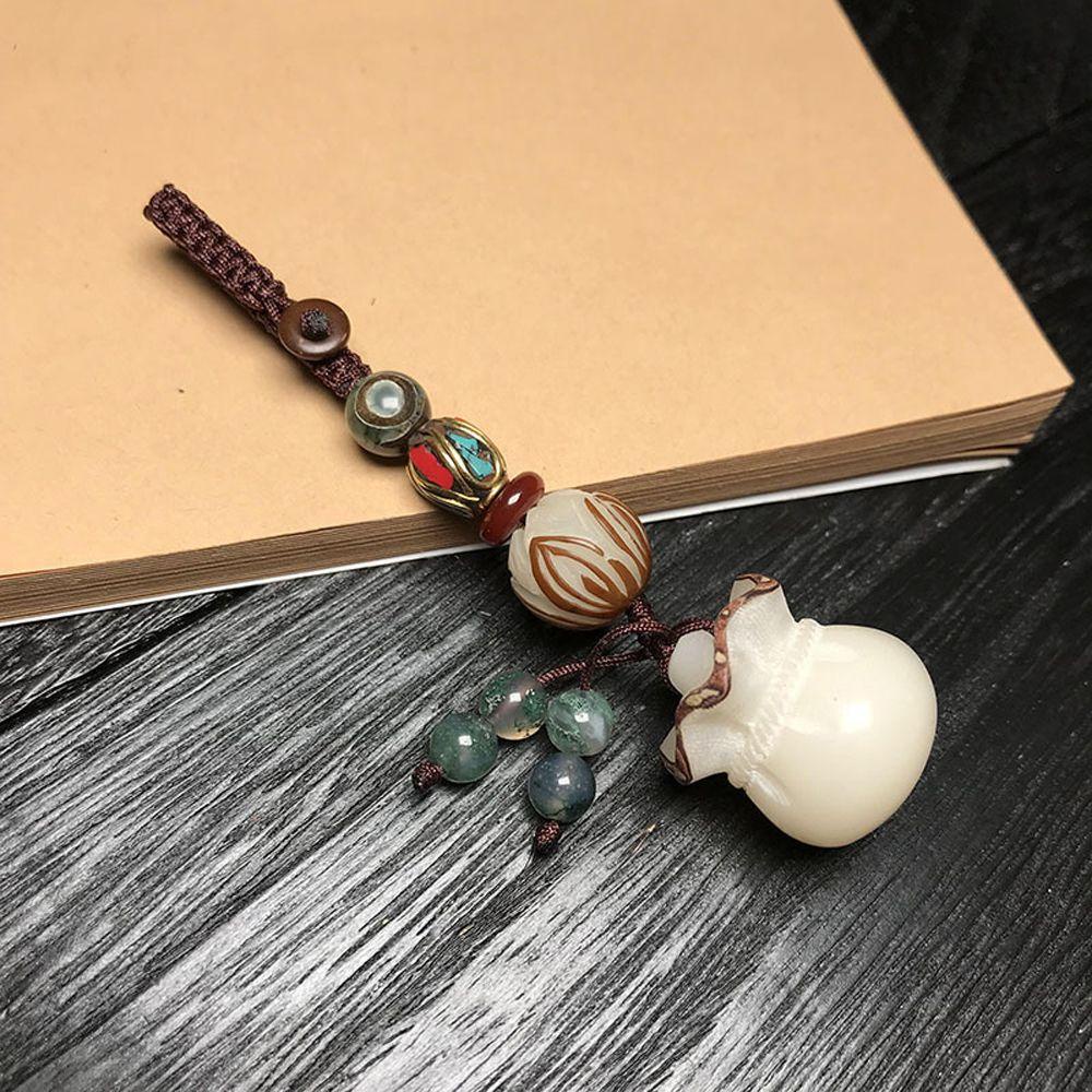 Móc Khóa Hình Hồ Lô Độc Đáo|Móc Khóa Chạm Khắc Thổ Cẩm Độc Đáo