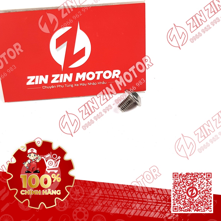 Ốc Dàn Áo Honda 6x10 mm- Sonic 150R, Winner, Supra GTR, CB 150R, CBR 150R - 90132KPPT00 - Zin Zin Motor