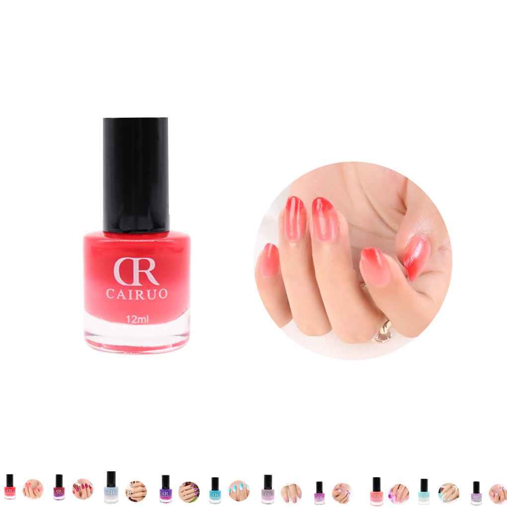 Sơn Móng Tay Gel UV Đổi Màu Theo Nhiệt Độ Với 1-10 20 Màu Tùy Chọn