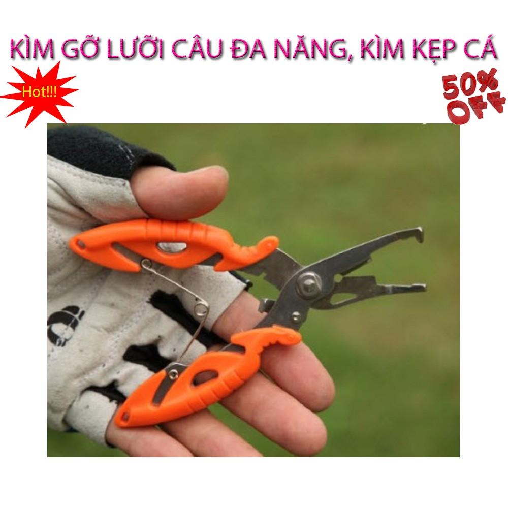 Kìm đa năng F - 316A Cao Cấp- Kìm Gỡ Lưỡi Câu, Kìm Kẹp Cá, Kìm Cắt Chì Cao Cấp, Dụng Cụ Hỗ Trợ Câu Cá