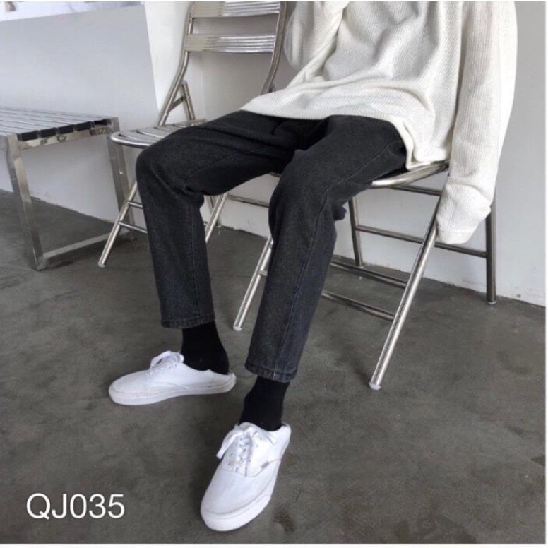 QUẦN JEAN, QUẦN BÒ  BAGGY NAM BASIC XANH BẠC - GenZ Pucca | BigBuy360 - bigbuy360.vn