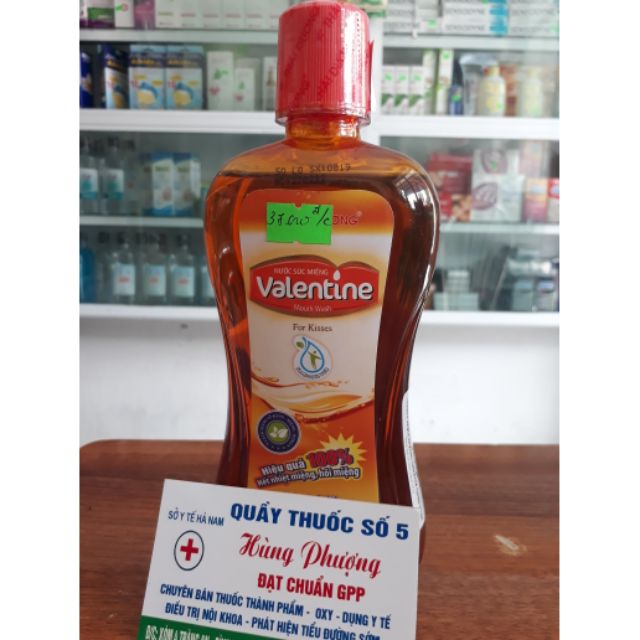 Nước Súc miệng Valentine