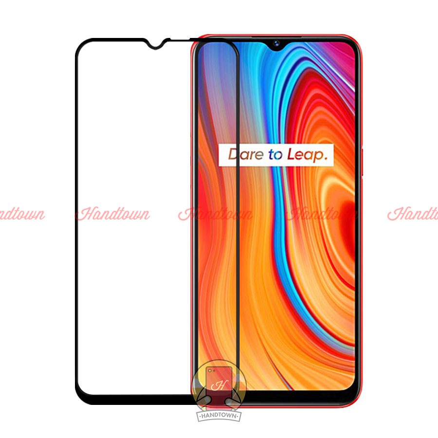 Kính Cường Lực Realme C3 Realme C3i Ceramics Cường Lực Dẻo 100D Full Màn Đen Full Keo Siêu Dẻo Siêu Mỏng Chống Vỡ Viền