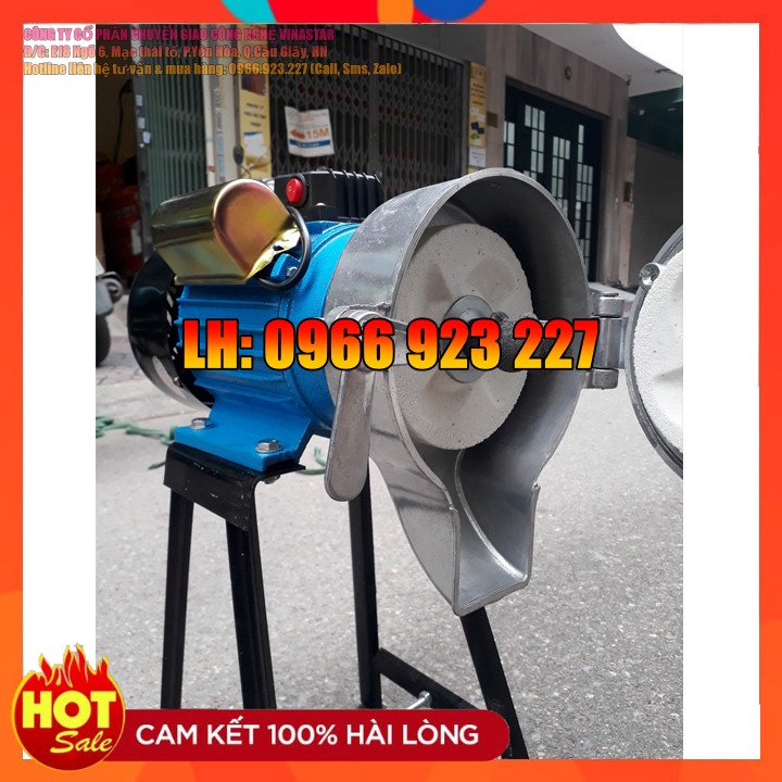 Máy xay nghiền bột gạo nước làm bánh cuốn, bánh trang, bún, phở