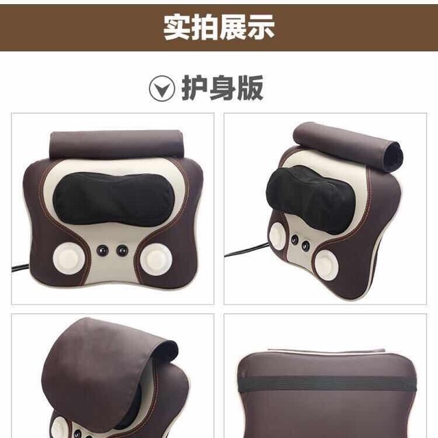 Gối masage vai gáy