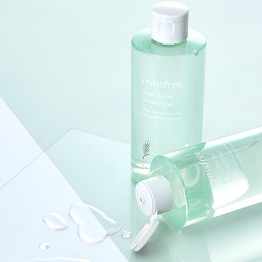 Nước Cân Bằng Loại Bỏ Tế Bào Chết Innisfree Green Barley Peeling Toner 250ml
