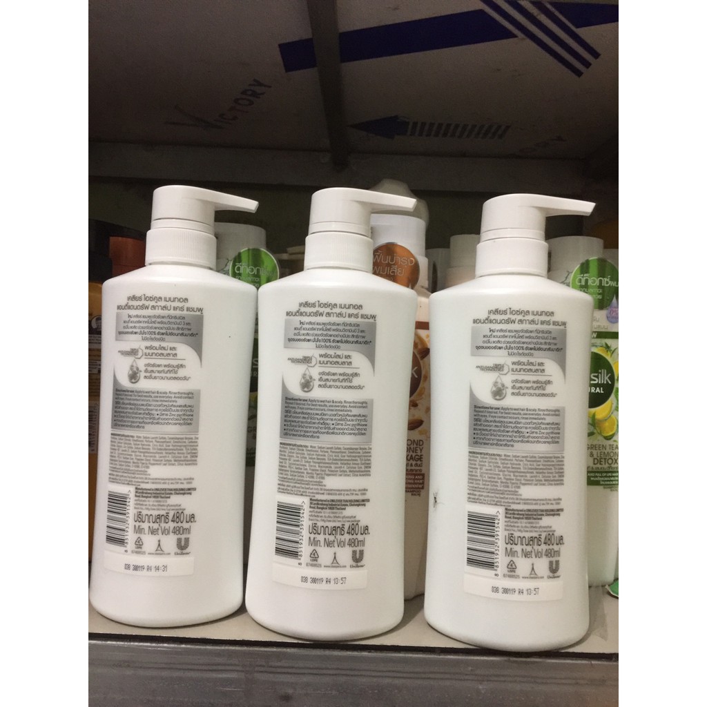 Dầu Gội Clear 400ml Thailand