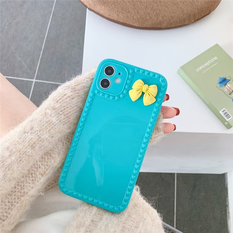 Ốp Lưng Họa Tiết Trái Tim 3d Dễ Thương Cho Iphone 12 12 Pro Max 11 Pro Max 12mini 7 8 6s Plus X Xs Max Xr Se 2020 | BigBuy360 - bigbuy360.vn