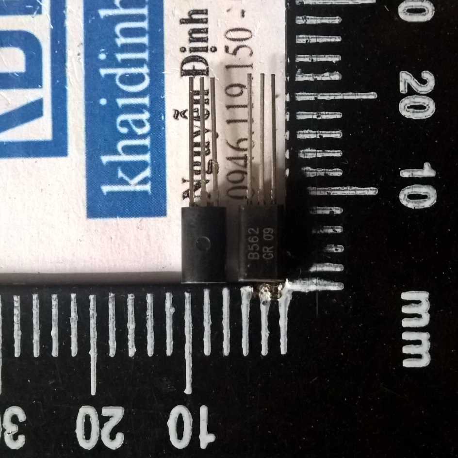 2SB562, PNP-TRANS, 1A, 20V, T0-92P (20 con) KDE1261