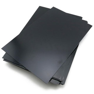 1 Tấm Nhựa ABS Đen Dày 0.5mm