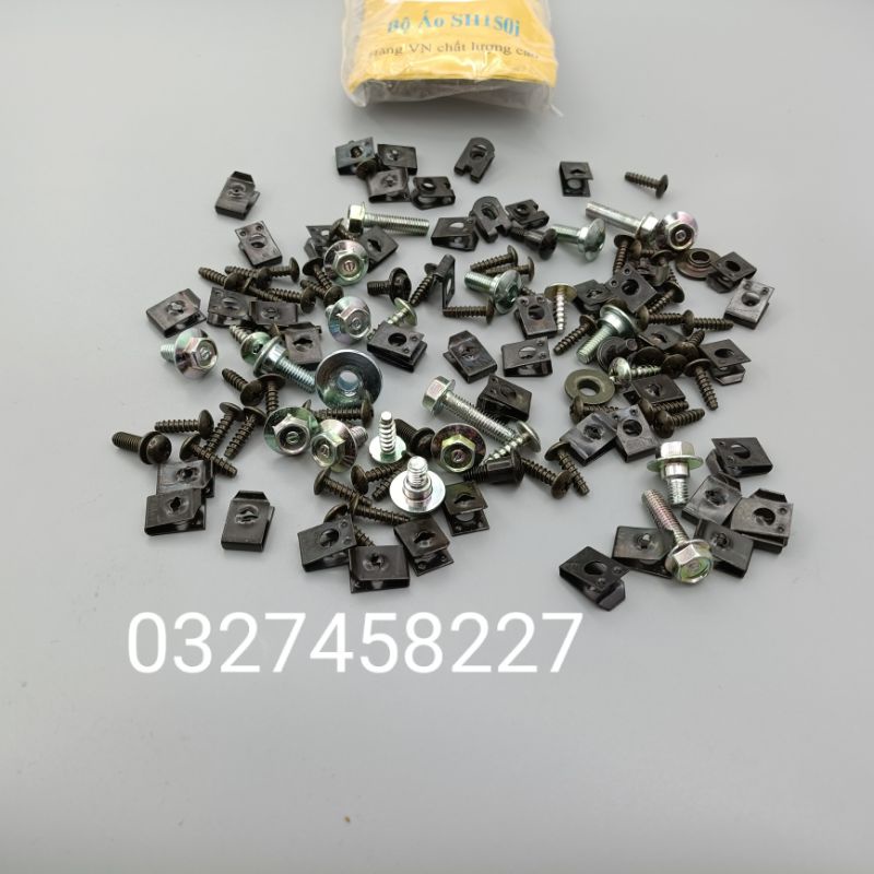 Bộ ốc vít bắt nhựa dàn áo xe SH 150i